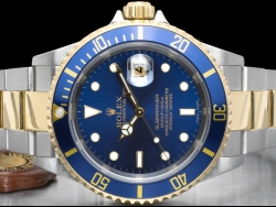 Rolex Submariner Date SEL Blue Dial - Rolex Guarantee 16613T 